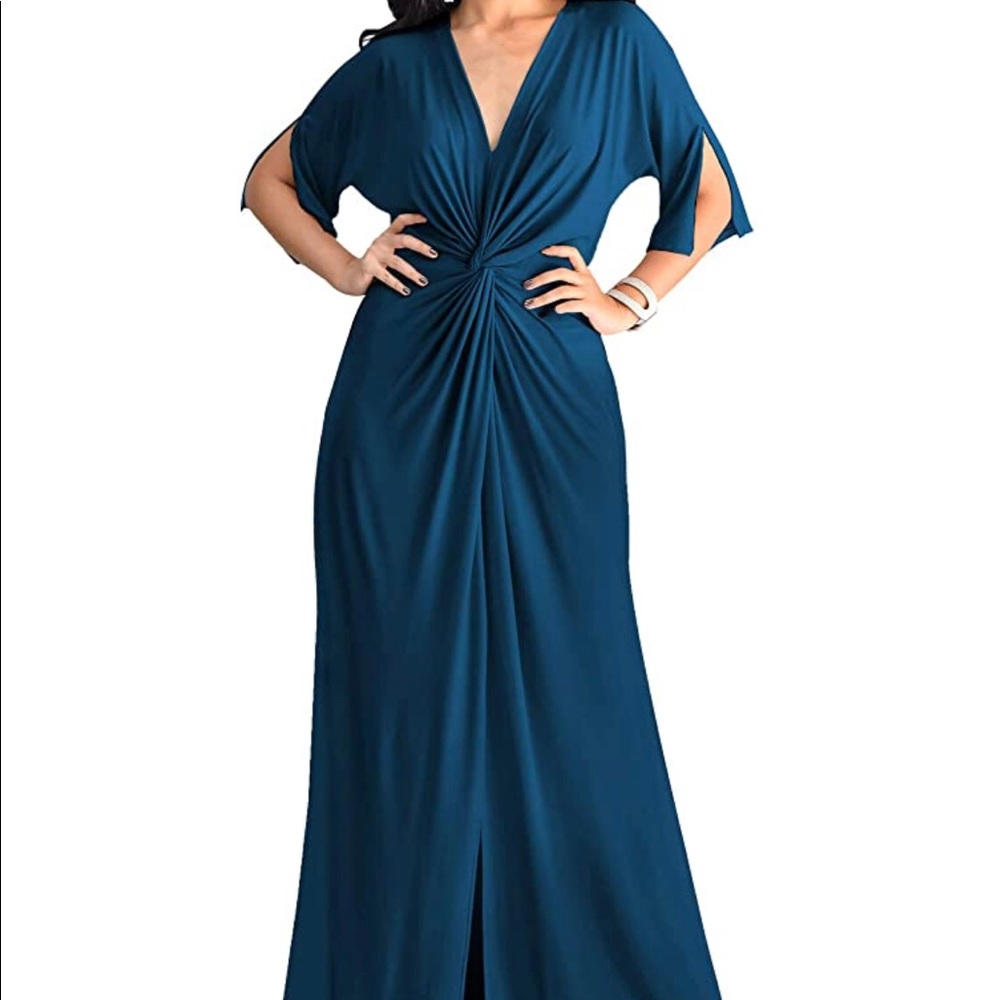 Maxi Teal Dress